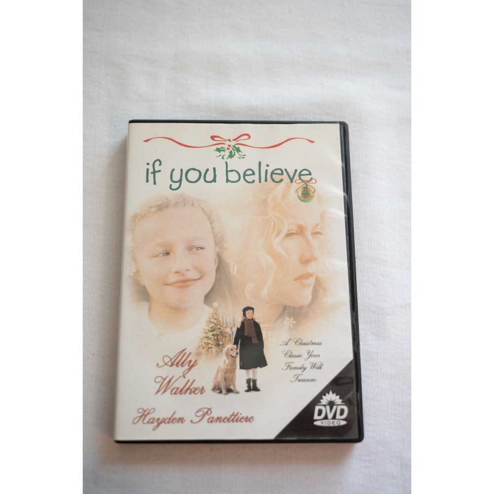 Sterling If You Believe DVD OS Excellent Christmas Movie Hayden Panettiere